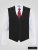D555 Ted Anzugweste Schwarz - Herrenanzüge und -blazer - Herrenanzüge und -blazer in großen Größen