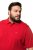 JP1880 712617 Poloshirt mit Bauchfit Chilirot - Polo-shirts für herren - Polo-Shirts für Herren in großen Größen