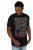 JP1880 Pink Floyd Retro Graphic Comfort Fit Band T-Shirt Black - Herren-T-Shirts - Herren-T-Shirts in großen Größen