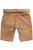 JP1880 Premium Goat Suede Staghorn Embroidery Shorts Leather Brown - Herrenshorts - Herrenshorts in großen Größen
