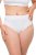 Ulla Popken 723498 Slips 2er-Pack Weiß - Slips - 