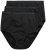 Ulla Popken 795269 Slips 3er-Pack Schwarz - Slips - 
