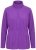 Ulla Popken 796970 Leichte Fleecejacke Dunkellila - Fleecekleidung - 