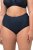 Ulla Popken 800279 Gestreifte Slips 2er-Pack Dunkelblau - Slips - 
