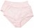 Ulla Popken 800279 Gestreifte Slips 2er-Pack Rosa - Slips - 