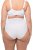 Ulla Popken 800498 Shaping-Slip mit hoher Taille Weiß - Shapewear - 