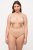 Ulla Popken 800498 Shaping-Slip mit hoher Taille Champagner - Shapewear - 