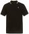 JP1880 802789 Poloshirt mit weißem Kontrastkragen Schwarz - Polo-shirts für herren - Polo-Shirts für Herren in großen Größen