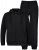 JP1880 802934 Jogginganzug mit Kapuzenjacke und Hose Schwarz TALL - TALL trainingsanzüge - 