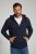 Jay-Pi 804164 Kapuzen-Sweatjacke Dunkelblau - Herren-sweater und -hoodies - Herren-Sweater und -Hoodies in großen Größen