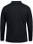 JP1880 Jay-Pi QuickDry Long Sleeve Golf Polo Shirt Black - Sportbekleidung & outdoor - Sportbekleidung in große größen für herren