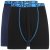 Kam Jeans Boxershorts Schwarz und Dunkelblau 2-Pack - Herrenunterwäsche & bademode - Herrenunterwäsche & Bademode in großen Größen
