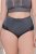 Ulla Popken 809385 Shaping-Slip mit Spitze Anthrazit - Shapewear - 