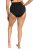 Ulla Popken 809604 Shaping-Slip Schwarz - Shapewear - 