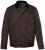 JP1880 811805 Steppjacke mit Cordkragen Schwarzbraun - Herren jacken - Herren Jacken in großen Größen