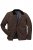 JP1880 811805 Steppjacke mit Cordkragen Schwarzbraun - Herren jacken - Herren Jacken in großen Größen