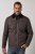 JP1880 811805 Steppjacke mit Cordkragen Schwarzbraun - Herren jacken - Herren Jacken in großen Größen