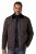 JP1880 811805 Steppjacke mit Cordkragen Schwarzbraun - Herren jacken - Herren Jacken in großen Größen