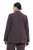 Ulla Popken 811944 Klassischer Blazer Mahagonibraun - Blazer - Blazer für Frauen in Großgrößen
