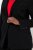 Ulla Popken 811944 Klassischer Blazer Schwarz - Blazer - Blazer für Frauen in Großgrößen