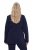 Ulla Popken 812754 Jerseyblazer aus Punto di Roma Dunkelblau - Blazer - Blazer für Frauen in Großgrößen