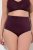 Ulla Popken 813137 Shaping-Slip mit hoher Taille Weinrot - Shapewear - 