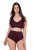 Ulla Popken 813137 Shaping-Slip mit hoher Taille Weinrot - Shapewear - 