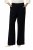 Ulla Popken 813306 Weite Anzughose mit Gummibund Dunkelblau - Stoffhosen - Weite Stoffhosen für Damen