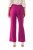 Ulla Popken 813306 Weite Anzughose mit Gummibund Magenta - Stoffhosen - Weite Stoffhosen für Damen