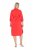 Ulla Popken 815217 Hemdblusenkleid in A-Linie mit Bindegürtel Rosa - Midikleider - Midikleider in großen Größen