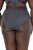 Ulla Popken 815268 Gestreifte Slips Anthrazit - Slips - 