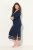 Ulla Popken 815333 Nachthemd Dunkelblau - Nachthemden - 
