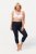 Ulla Popken 815580 3/4-Strumpfleggings mit Oberschenkelschutz 80 den Dunkelblau - Strumpfhosen & Socken - 