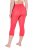 Ulla Popken 815580 3/4-Strumpfleggings mit Oberschenkelschutz 80 den Hellrot - Strumpfhosen & Socken - 