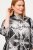 Ulla Popken 816673 Oversize-Jacquardblazer mit 3/4-Ärmeln Schwarz - Blazer - Blazer für Frauen in Großgrößen