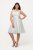 Ulla Popken 817135 Abendkleid Wollweiß - Abendkleider - Abendkleider für Damen in großen Größen