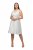 Ulla Popken 817135 Abendkleid Wollweiß - Abendkleider - Abendkleider für Damen in großen Größen