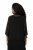 Ulla Popken 817211 Oversize-Chiffonjacke mit Schalkragen Schwarz - Jacken - Große Jacken für Damen