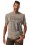 JP1880 Comfortable Fit Vintage Look T-Shirt Ash Gray - Herren-T-Shirts - Herren-T-Shirts in großen Größen