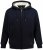 JP1880 820464 Kapuzenjacke mit Teddyfutter Dunkelblau - Herren-sweater und -hoodies - Herren-Sweater und -Hoodies in großen Größen