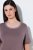 Ulla Popken 821244 Pyjama mit Punkten Braun - Pyjama/Loungewear - 