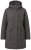 Ulla Popken 821737 Wattierter HYPRAR Parka mit Kapuze Dunkelgrau meliert - Jacken - Große Jacken für Damen