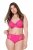 Ulla Popken 822864 Slips mit Spitze Rosa - Slips - 