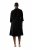Ulla Popken 823290 Midikleid mit V-Ausschnitt Schwarz - Midikleider - Midikleider in großen Größen