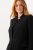 Ulla Popken 823318 Blazer mit Stehkragen Schwarz - Blazer - Blazer für Frauen in Großgrößen