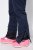 Ulla Popken 824297 Softshellhose mit Schneefang Dunkelblau - Skibekleidung - 