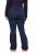 Ulla Popken 824297 Softshellhose mit Schneefang Dunkelblau - Skibekleidung - 