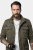 JP1880 Field Jacket with Badges Vintage Look TALL Moss Green - TALL jacken - Jacken in TALL-Länge