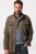 JP1880 Field Jacket with Badges Vintage Look TALL Moss Green - TALL jacken - Jacken in TALL-Länge