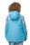 Ulla Popken 824429 Marmorierte Skijacke mit Dreifach-Funktion Blau - Skibekleidung - 